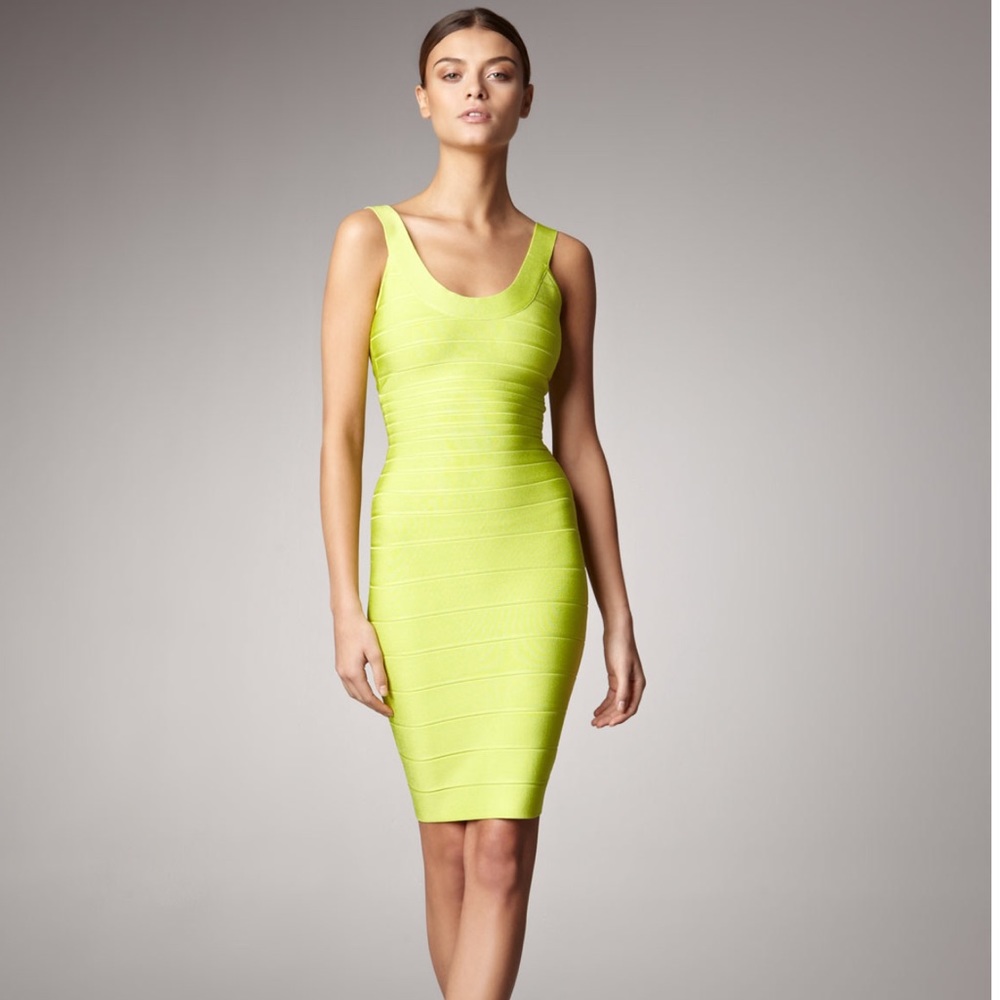 HERVE LEGER BRIGHT "SYDNEY" BANDAGE